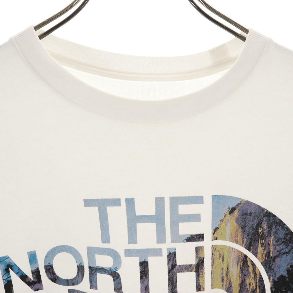 THE NORTH FACE Short sleeve T-shirt M white Outdoor NT31831A Men's Used