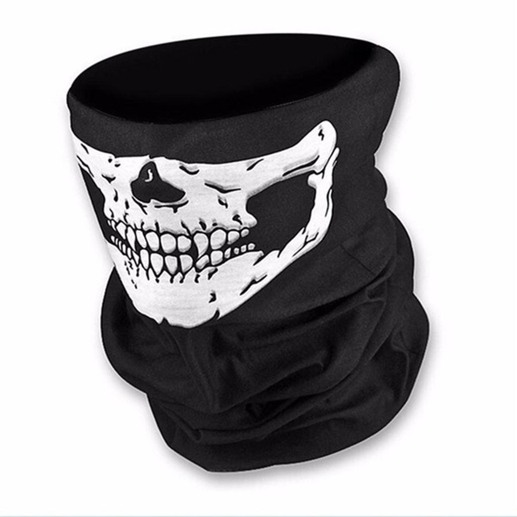 Halloween Skeleton Gloves and Skull Face Mask Set Haunted House Bar Party Character Playing Scary Scene Photo Props