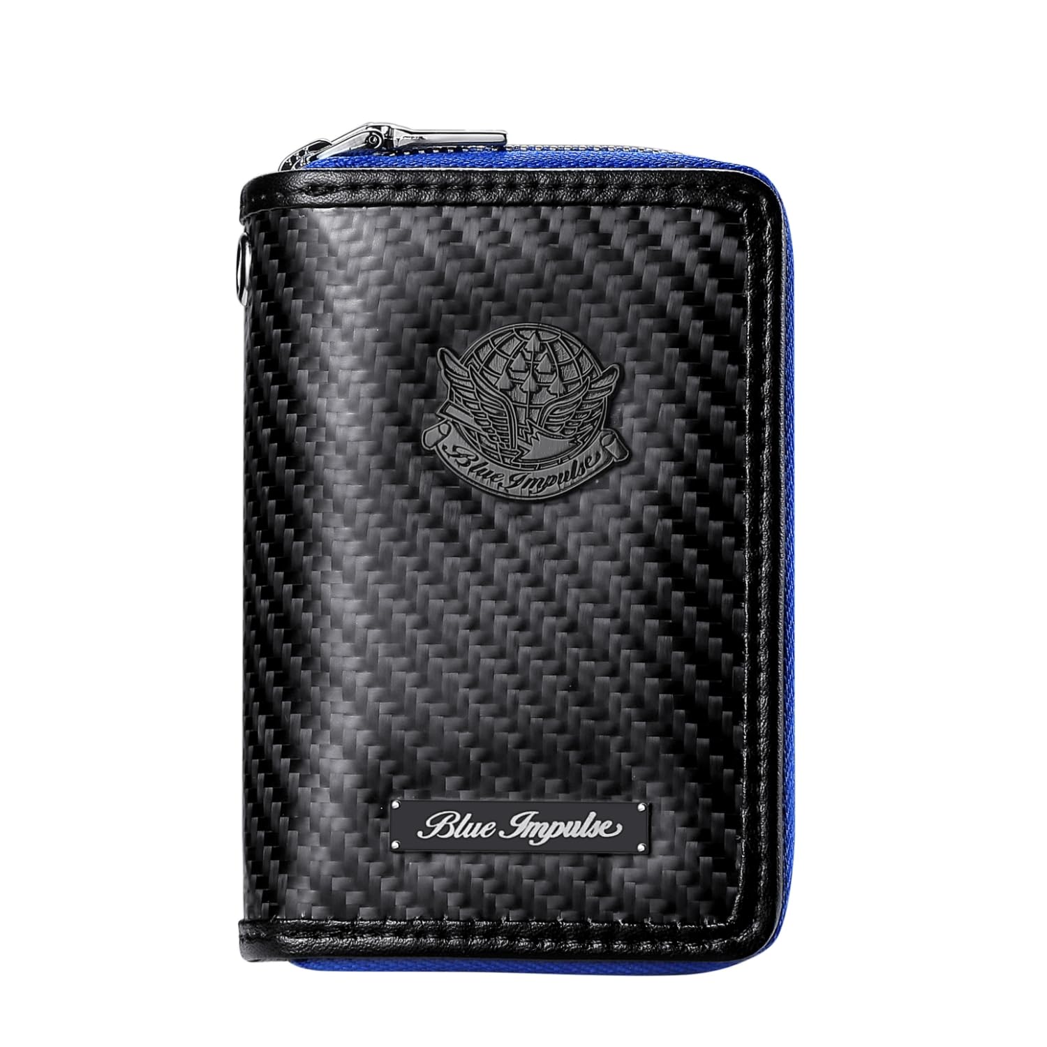 FULTON Blue Impulse Чехол для карт из углеродного волокна, 60-летие (черный) чёрный