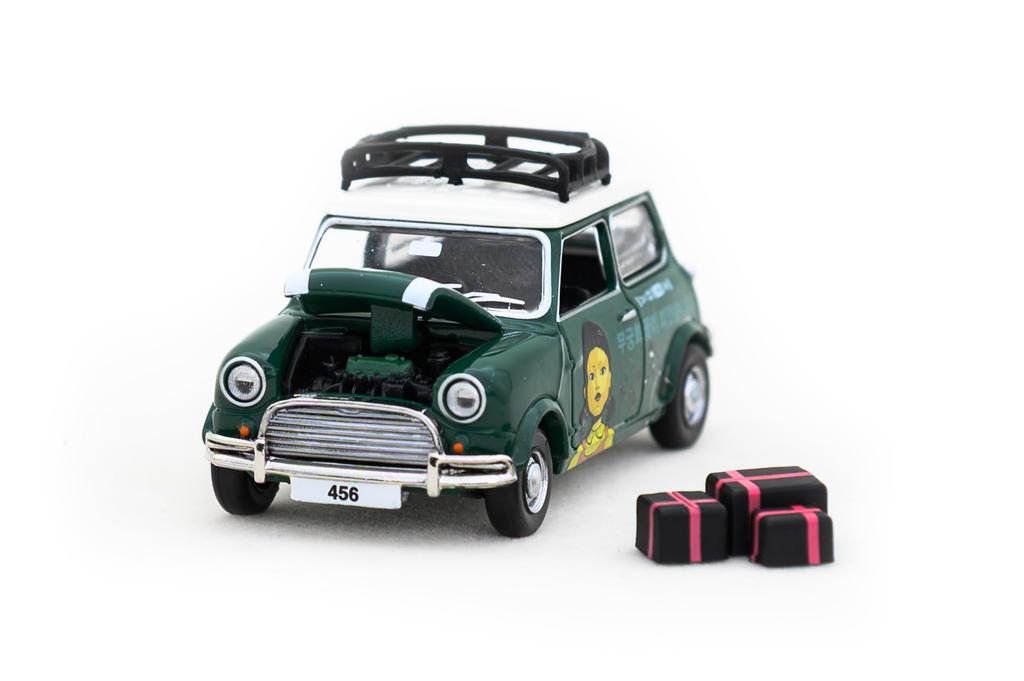 Tiny City Scale Art Car Squid Game 2 456 Diecast Car with Accessories 1/50 No.