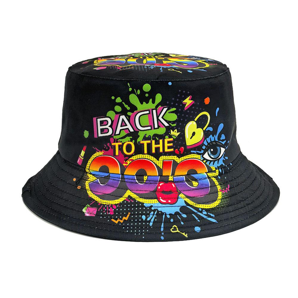 Zealous Sole Women's Back To The 90'S Classic Panama For Men Summer Sun Production Fisherman Hats Unisex Sunscreen Reversible Bucket Hat Hiphop 56-58Cm