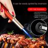 Metal Torch Windproof Lighter Refillable Pen Lighter Jet Flame Butane Lighter Kitchen BBQ Candle Camping Men's Gadget