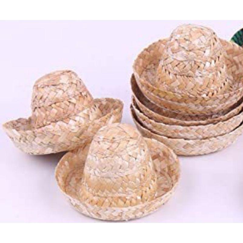 

Шляпа для винной бутылки Маленькая мексиканская соломенная шляпа Домашний питомец Мини-шляпа Маленькая соломенная шляпа Аксессуары для кукол Товары для домашних питомцев Колпачок для винной бутылки Light version All yards