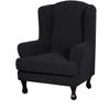 Wingback Chair Covers 2 Piece Wing Chair Slipcover Stretch Slipcover for Wingback Chairs Wing Chair Cover with Elastic Bottom Non-Slip Furniture Cover