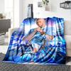 1pc Haaland9 Blanket, Gift, for Men and Women, Soft Blanket, Good for Sofa Bed Couch Travel, Lightweight Flannel Blanket