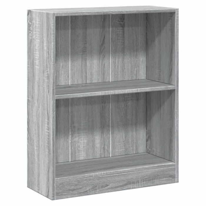 VidaXL Bibliothèque Sonoma gris 60x24x74,5 cm Bois d'ingénierie 815085