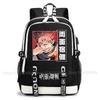 Jujutsu Kaisen Backpack Anime Mochila Student Casual Schoolbag Boys Girls Gift Book Bag Lightweight Daily Travel Rucksack