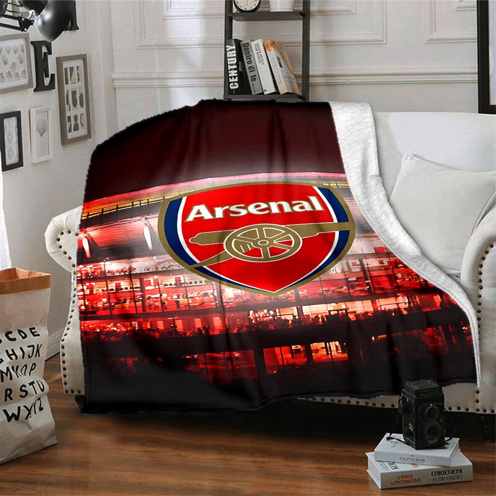 Arsenal Blanket Soft Warm Cozy Suitable for Chair Picnics Bedding for All Seasons Digital Print Unique Gift for Family and Friends Camping