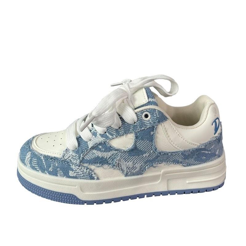 New Fashion Retro Street Women Men Tennis Vintage Y2K Punk Hip Hop Skateboard Shoes Couple Outdoor Sports Shoes Sneakers Women