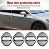 4PCS Car Door Lock Protect Cover Emblems Case For TOYOTA CAMRY 2015-2024 Protection Accessories-A02G Interior Mirrors 6