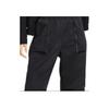 Nike Elastic Waist Zippered Pockets Straight-Leg Casual Pants Women Bottoms Black DQ6660-010