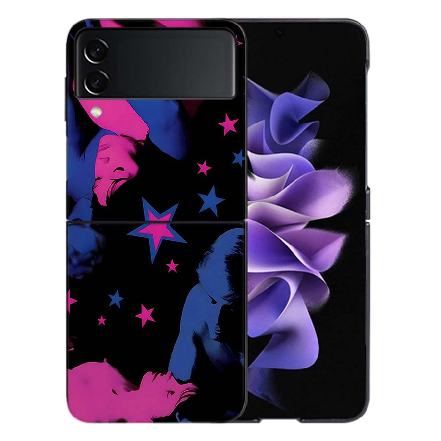 

TV Girl Album Coque For Samsung Z Flip7 6 Galaxy Case Shockproof Z Flip5 Z Flip3 4 5G Hard Cover Phone TPU PC Hard Funda Galaxy Z Flip 3 5G