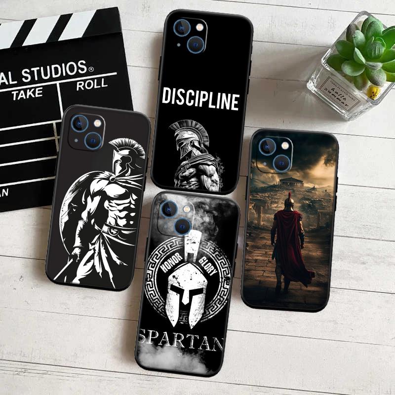 Spartan Warrior Phone Case for Samsung Galaxy S20 S21 S22 Ultra FE + Plus A21S A22 A24 A25 A26 A30 A30S A31
