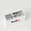 Customizable Model Shipping Container Pen Holder Artistic Storage Box Present Idea For Workspace Supplies And Stationery