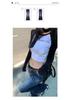 Women's Low-Rise Micro Flare Retro Stretch Jeans - Slimming Petite Fit for Spring & Autumn 2026