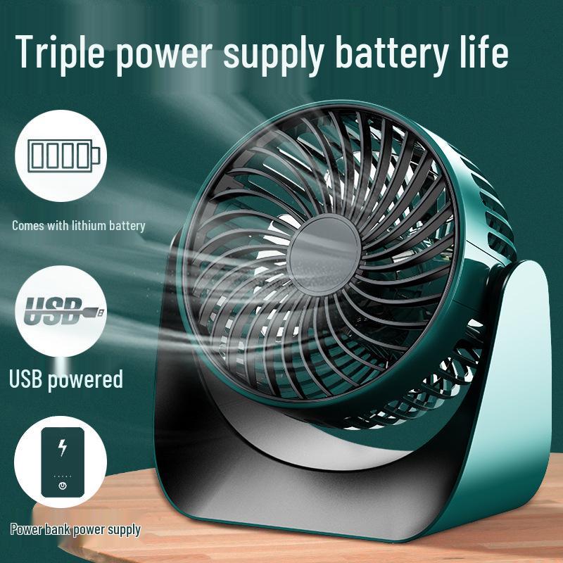 Portable Silent USB Mini Desktop Fan for Office and Dorms
