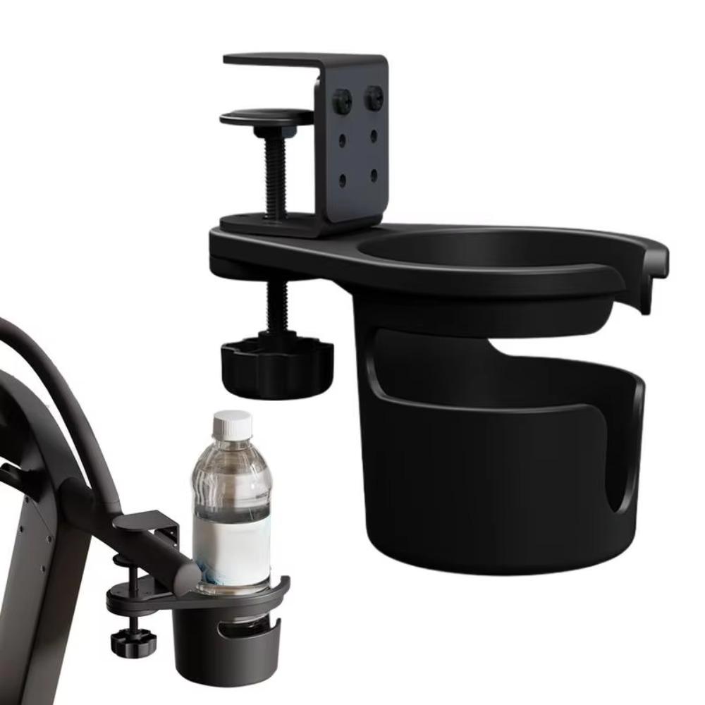 Mounts Stand Rotating Water Cup Holder Anti Spill Coffee Storage Rack  for Desktop