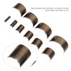 Leather V Shape Punch DIY Tool Tail Cut Puncher Round Belt Perforated Accessory Set