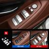 For BMW 5 Series F10 F18 525 528 Door Window Switch Lifter Buttons Chrome Cover