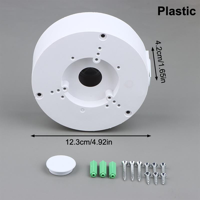 Pfa130-E Wasserdichte Anschlussdose Aluminium/Kunststoff Weiß Kamerahalterungen Ip66 Halterung Für Dahua Bullet Kamera Turret Kamera