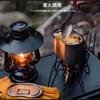 KEITH Titanium Lightweight Military Kettle, Direct Fire Cooking, Lunch Box Pot, Camping Kettle, Camping Cookware (1100ml + 700ml)