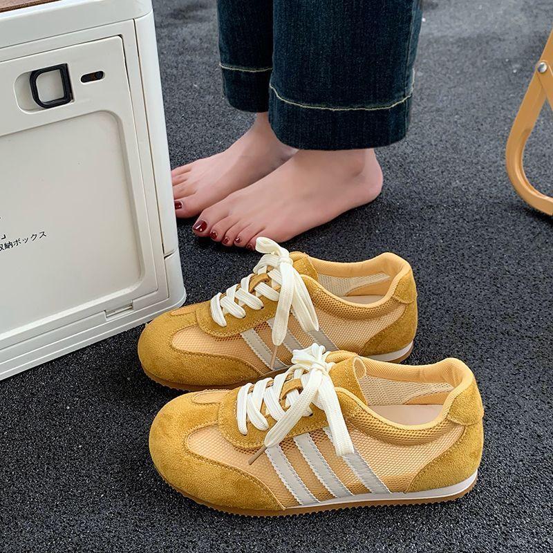 Dexun shoes women's 2025 new spring and summer women's shoes are popular, versatile, super fire, little white Forrest Gump shoes, sports and leisure b