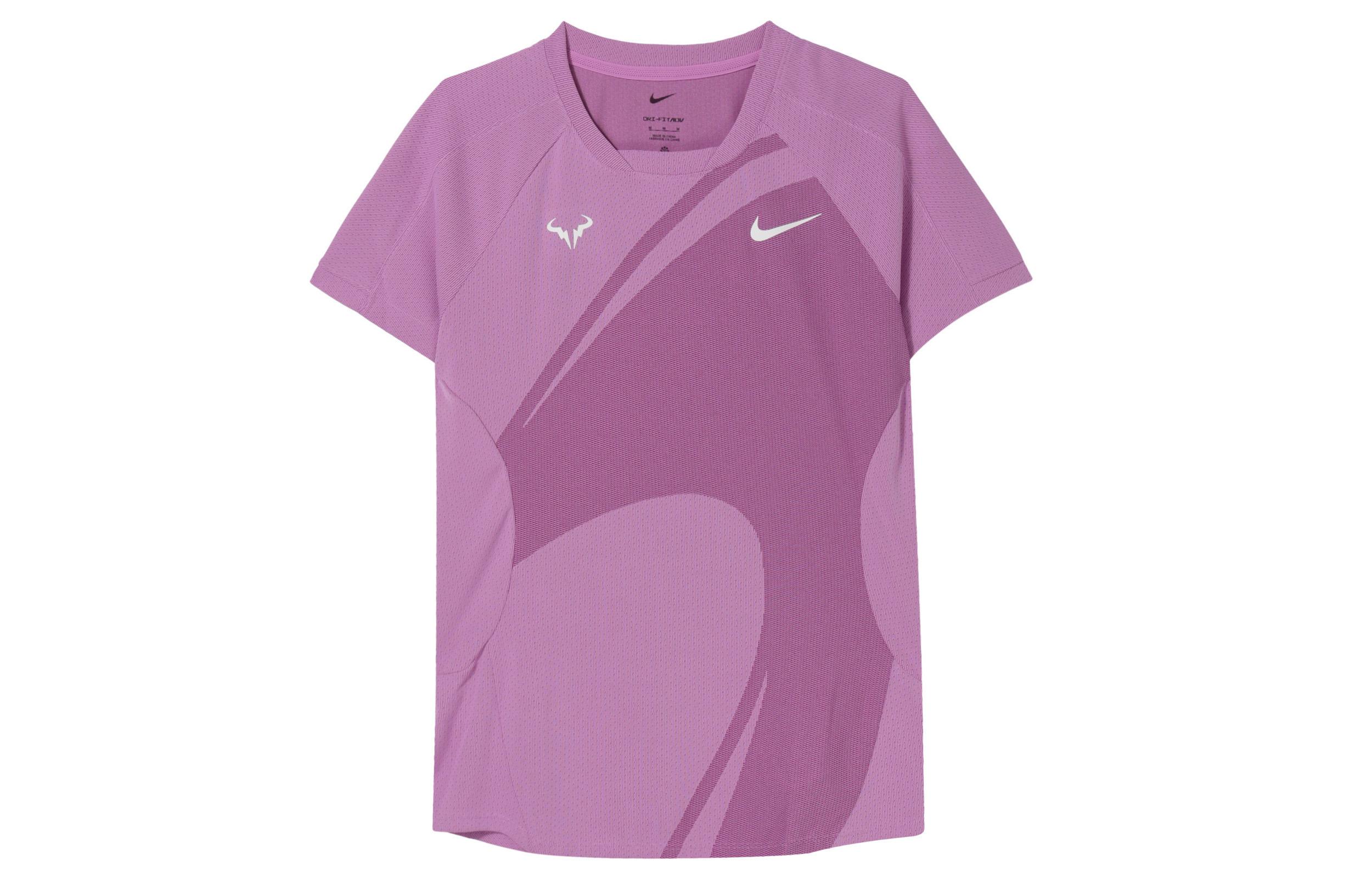 Nike Dri Fit T Shirt Men s Rush Purple Red DV2878-532 S