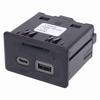 Konzol USB csatlakozó Aux bemenet Adapter 13525431 Plug and Play Strapabíró CT6 XT4 XT6 XTS-hez