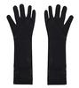 Pure Bon PU Leather Bizarre Glove and Knee-High Socks Set, One Size Fits All, TOKYO GOODS MARKET (Black)