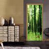 Spray Pattern DIY Door Wall Stickers Home Decor Living Room Children Room Porch Removable Waterproof Self-adhesive Wall Paster