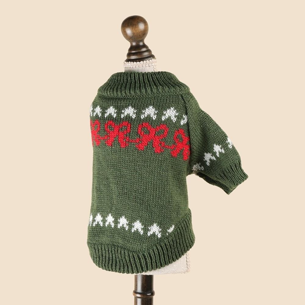 Pet Outfits Pet Sweater Xmas style Dog Turtleneck Soft Winter Dog Clothes Pet