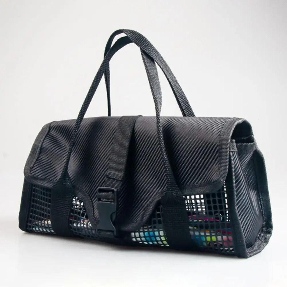 Mesh Pouch Lure Storage Bag Large Capacity Jig Mesh Bag Jigging Bait Organizer  Freshwater