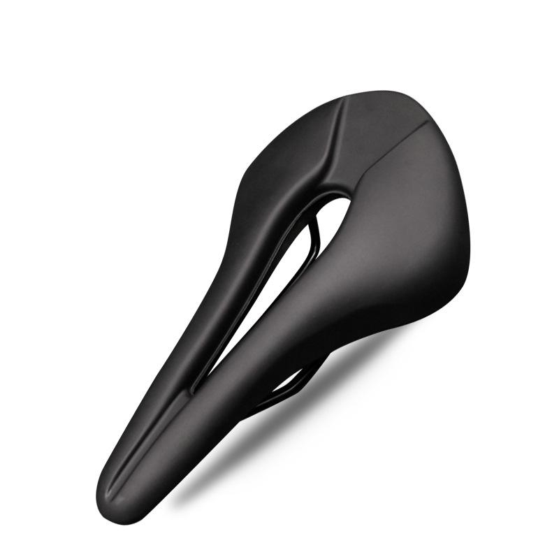 Self-Supporting Hollow Polyurethane Mountain Bike Seat Cushion with Ergonomic Groove Design-Bicycle Saddle Cycling Accessories