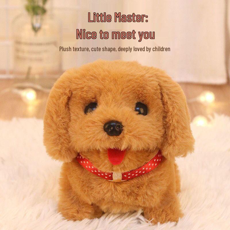 Electric Plush Pet: Jumping Sound Teddy Dog & Wagging Tail Husky