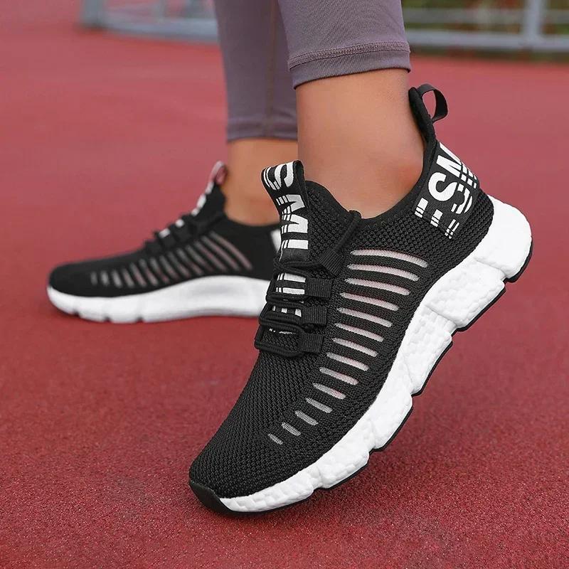 Men's Trendy Shoes Soft Mesh Breathable Casual Shoes Lightweight Comfortable Sizes 36-46 Fashionable Trendy Walking Sports Shoes