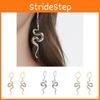 Stylish Snake Shaped Earrings For Women Fashion Chic Alloy Jewelry