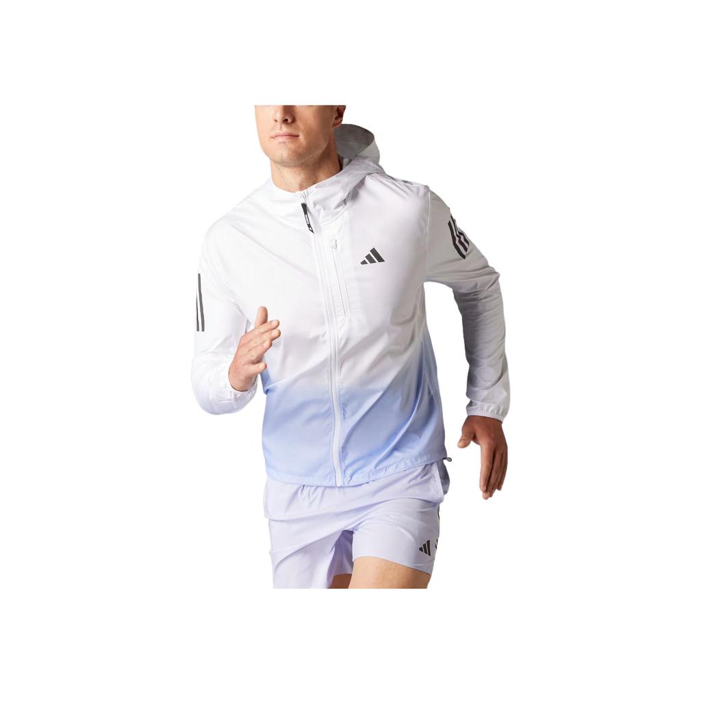 adidas Běžecká Pohodlná Všestranná Módní Ležérní Bunda Pánská Bunda Bílá JC9892