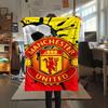 Glänzende MUFC Aufkleber Decke, Hohe Qualität, Bequem für Alle Jahreszeiten, Heimdekoration, Wärme und Komfort
