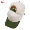 Cotton Baseball Cap With Embroidered Lettering For Casual Men Women Summer Sun Protection