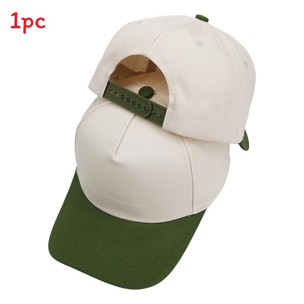Cotton Baseball Cap With Embroidered Lettering For Casual Men Women Summer Sun Protection