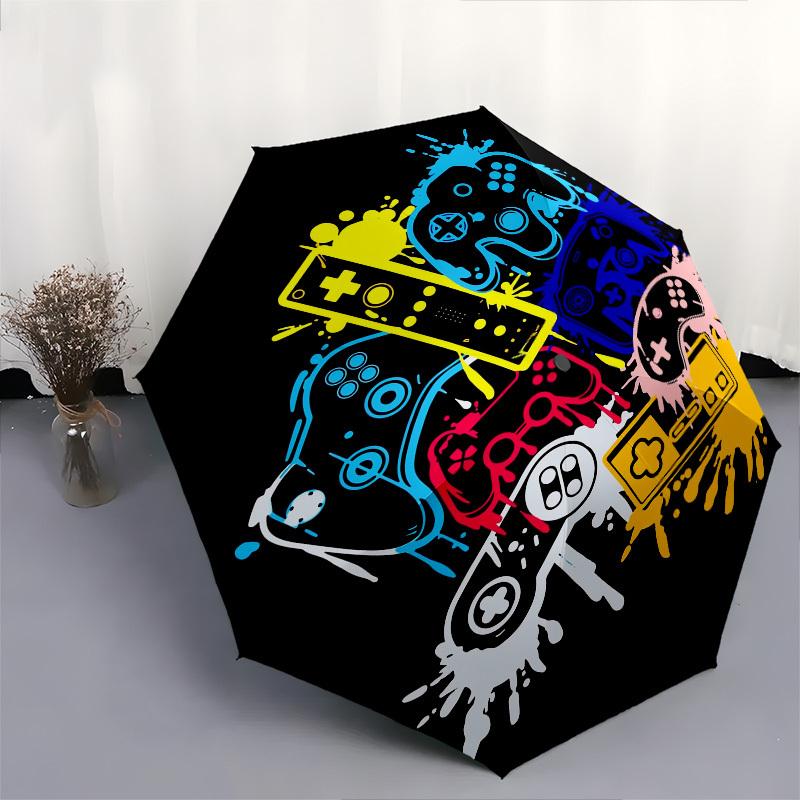 Gaming, Controllers- Automatic Umbrella,Suitable for Men and Women, Outdoor Accessories, Suitable for Birthdays 1019b