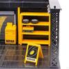1/24 Diorama Car Garage Model Repair Shop Scene with Light Workshop
