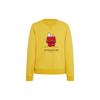 Coach X Peanuts Snoopy Lights Letter Pattern Printed Crewneck Long Sleeve Sweatshirt Men Sweatshirt Yellow CE548-V1W