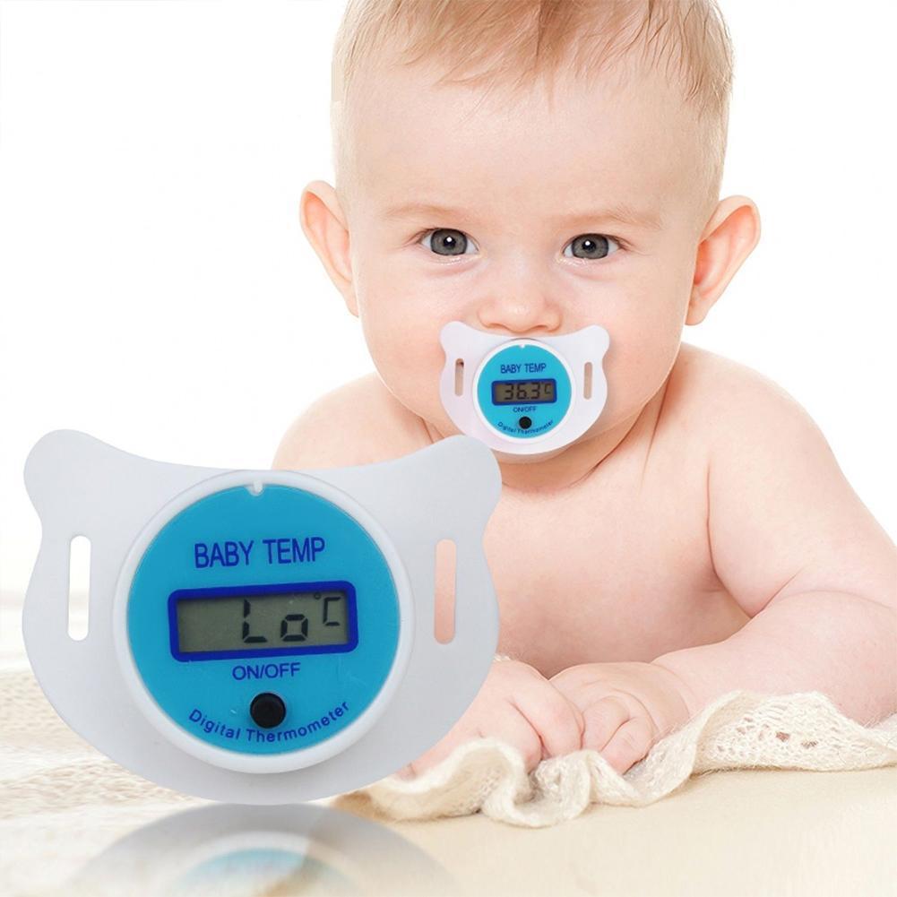 Practical Baby Kids LCD Digital Mouth Nipple Pacifier Thermometer Temperature UP