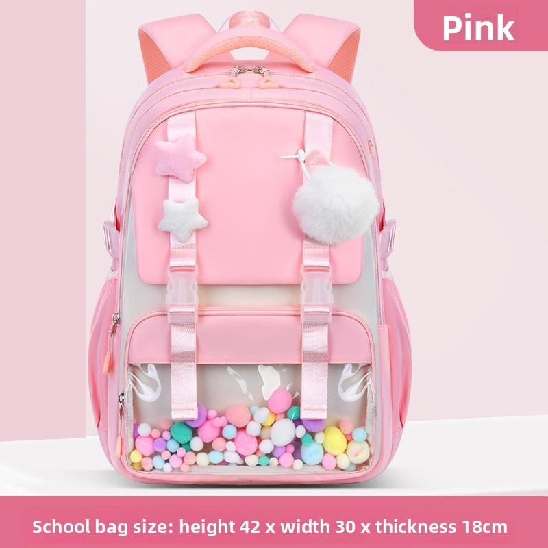 Childrens Oxford Cloth School Backpack With Breathable Adjustable Straps For Kindergarten And Elementary Kids