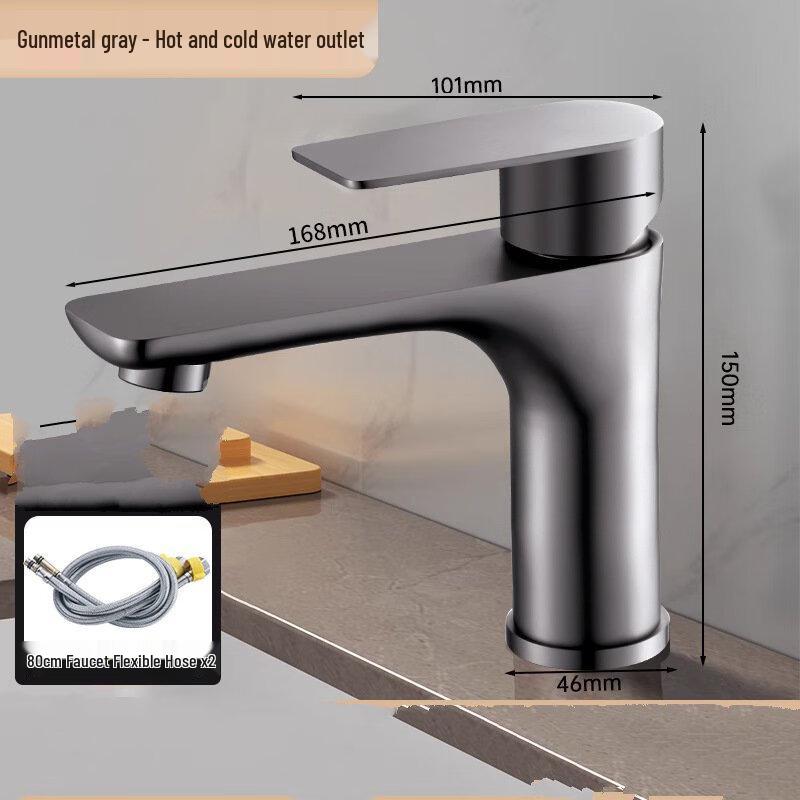 Cold and Hot Water Basin Faucet