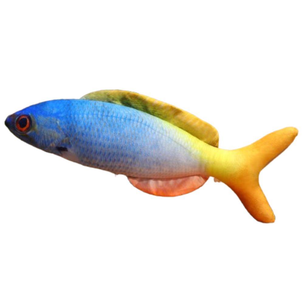Cartoon Simulated Sea Fish Pillow Hugging Pillows Fish Anime Pillow Dolls Toy for Little Kids