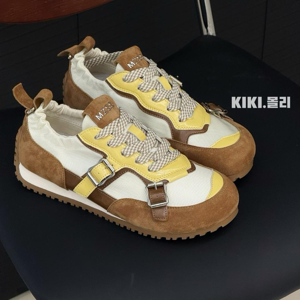 Zhao Zhaoyi and Dong Xuan retro women's new sports platform casual shoes