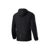 Li Ning Reflective Logo Water-Resistant Sports Hooded Jacket Men Jackets Black AFDR123-1