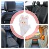 Tissue Holder For Car Cartoon Rabbit Napkin Dispenser Cute Tissue Box Cover For Truck RV Headrest Visor Console Armrest Desktop